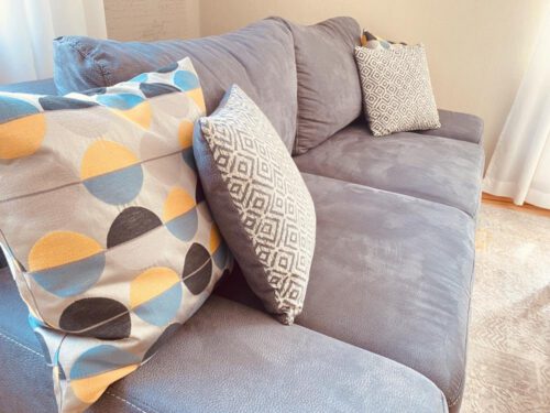 Couch im Wohnzimmer
