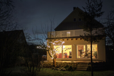 Außenansicht bei Nacht WEB4